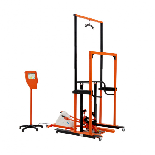 Подвес реабилитационный для вертикализации пациента "Орторент С++ ДЕТСКИЙ" стационарный с роботизированный (кинематической) с системой митации шага